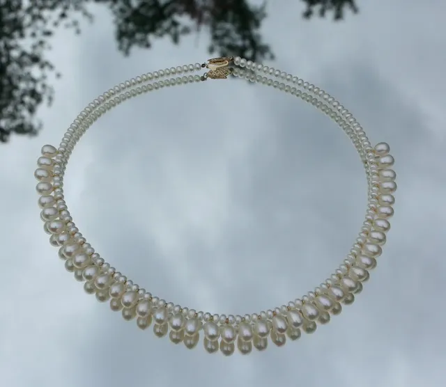 Nathalia Chain Pearl Necklace