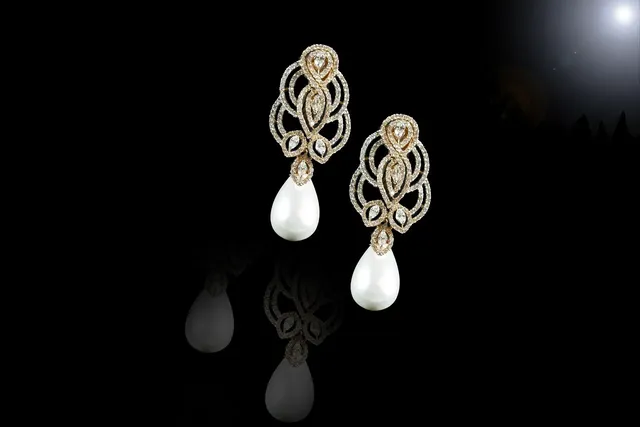 Lillian Dangle Bling Earrings