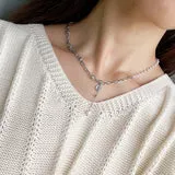 Nathalia Chain Pearl Necklace