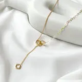 Paige Loop Dangle Necklace