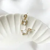 Kaz Glass Drop Stud