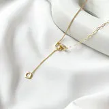Paige Loop Dangle Necklace