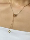 Paige Loop Dangle Necklace