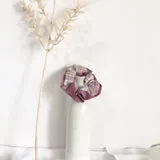 Checkered Scrunchie