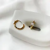 Zola Rhinestone Hoop