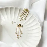 Lillian Dangle Bling Earrings