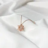 Snow Dancing Diamond Necklace
