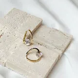 Brooklyn Diamond Hoop (Backorder)