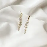 Geneva Rhinestone Dangle Earrings