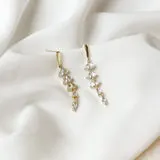 Geneva Rhinestone Dangle Earrings