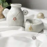 Snow Dancing Diamond Necklace