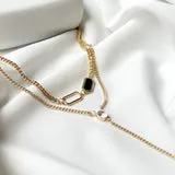 Charlee 2-Tier Pendant Necklace