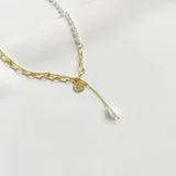 Nathalia Chain Pearl Necklace