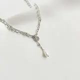 Nathalia Chain Pearl Necklace