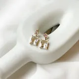 Kaz Glass Drop Stud