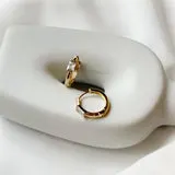 Zola Rhinestone Hoop